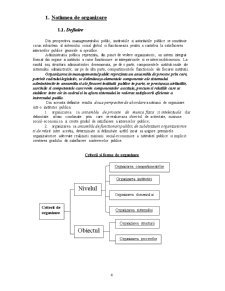 Managementul organizațiilor publice, organizare și structura organizatorică în Primăria Municipiului Iași - Pagina 4