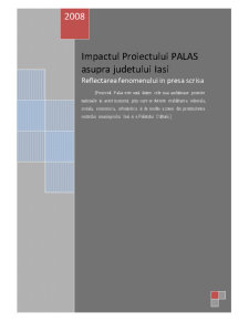 Impactul proiectului PALAS asupra orașului Iași - Pagina 1