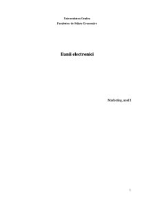 Banii electronici - Pagina 1