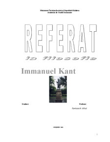 Immanuel Kant - Pagina 1