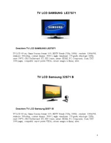 Analiză comparativă a calității televizoarelor LCD - Pagina 4