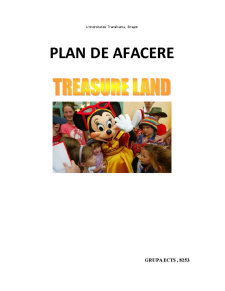Plan de Afacere - Treasure Land - Pagina 1