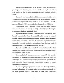 Metode și Tehnici de Gestionare ale Riscurilor Bancare la Banca Comercială Română - Pagina 5
