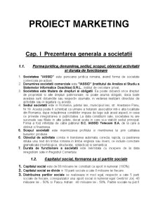Proiect Marketing - Iassid - Pagina 1