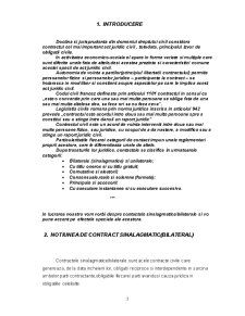 Efectele Specifice Contractelor Sinalagmatice - Pagina 3