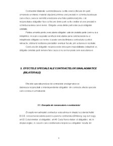 Efectele Specifice Contractelor Sinalagmatice - Pagina 4