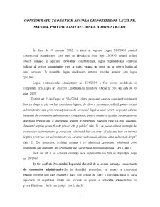 Considerații privind legea nr. 544 a contenciosului administrativ - Pagina 1
