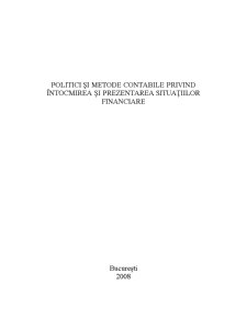 Politici și Metode Contabile - Pagina 1