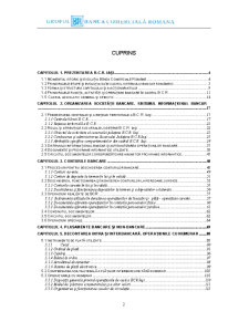 Studiu Monografic -Tehnica Operatiunilor Bancare - Realizat la BCR - Pagina 2