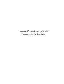 Comunicare Politică - Pagina 1