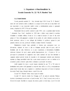 Organizare și funcționalitate la Scoala Generală Nr22 Iași - Pagina 2