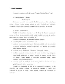 Organizare și funcționalitate la Scoala Generală Nr22 Iași - Pagina 5