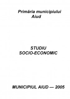 Studiu Socio-economic Privind Municipiul Aiud - Pagina 1