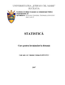 Statistică - Pagina 1