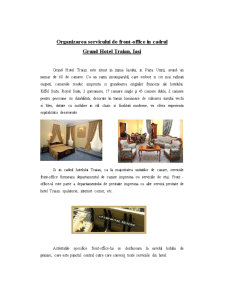 Proiect gestiune hotelieră - organizarea activității de front-office a Grand Hotel Traian - Pagina 4