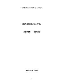 Hewlett - Packard - Pagina 1
