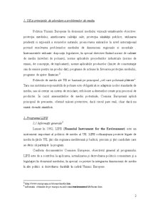 UE și Principiile de Abordare a Problemelor de Mediu - Pagina 3