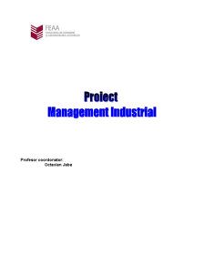 Proiect managementul producției industriale - Pagina 1