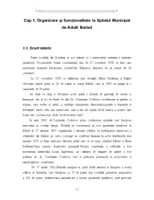 Organizare și Funcționalitate la Spitalul Municipal de Adulti Barlad - Pagina 2
