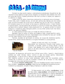 Casa la români - Pagina 1