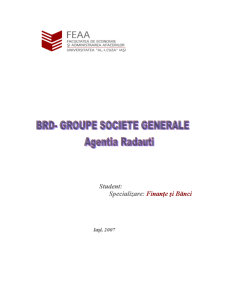 BRD - Groupe Societe Generale - agenția Rădăuți - Pagina 1