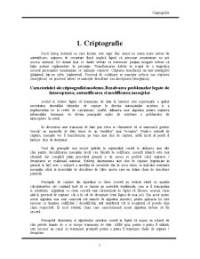 Criptografie - Pagina 1