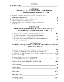 Răspunderea Minorilor pentru Săvârșirea Contravențiilor Administrative - Pagina 2