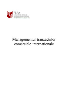 Managementul Tranzactiilor Comerciale Internationale - Pagina 1
