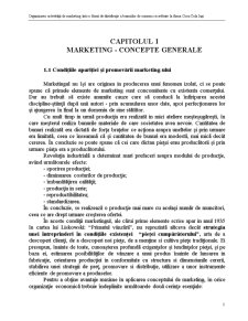 Organizarea Activității De Marketing într-o Firmă de Distribuție a Bunurilor de Consum cu Referire la Firma Coca-Cola Iași - Pagina 1