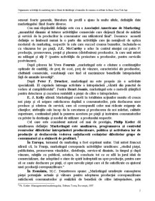 Organizarea Activității De Marketing într-o Firmă de Distribuție a Bunurilor de Consum cu Referire la Firma Coca-Cola Iași - Pagina 5