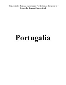 Portugalia referat română - engleză - Pagina 1