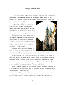 Praga - Proiect Economic în Turism - Pagina 2