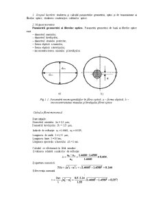 Studierea Parametrilor Fibrei Optice - Pagina 1