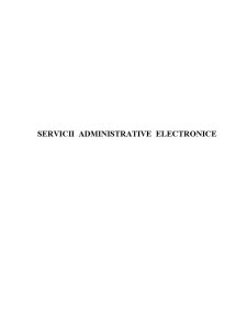 Servicii Electronice Administrative - Pagina 1
