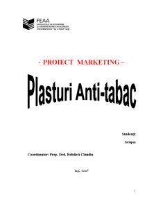 Plasturi Anti - Tabac - Pagina 1