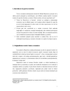 Contribuția lui Mihail Manoilescu la critica și dezvoltarea teoriei comerțului internațional - Pagina 2