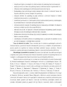Marketingul bancar - practici mondiale și direcții de implementare în Republica Moldova - Pagina 4