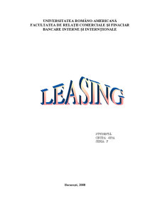 Leasing - Pagina 1