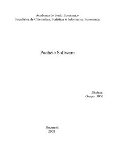 Pachete Software - Pagina 1