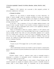 Proiect management SC Antibiotice SA Iași - Pagina 2