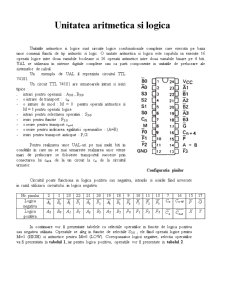 Circuit UAL - unitate aritmetică și logică - Pagina 1