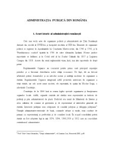 Administrația Publică din România - Pagina 1