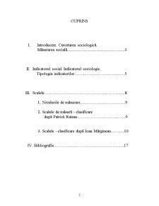 Tipologia Indicatorilor - Scalele - Pagina 2