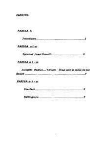 Franciza Fornetti - Pagina 1