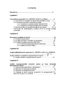 Managementul resurselor umane - studiu de caz la SC Grupul Iatsa SA Pitești - Pagina 2