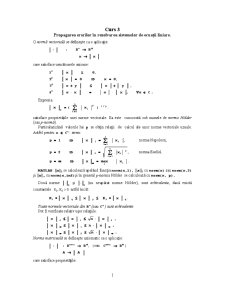 Propagarea Erorilor în Rezolvarea Sistemelor de Ecuații Liniare - Pagina 1