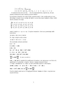 Propagarea Erorilor în Rezolvarea Sistemelor de Ecuații Liniare - Pagina 3