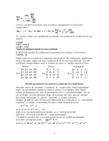 Propagarea Erorilor în Rezolvarea Sistemelor de Ecuații Liniare - Pagina 4