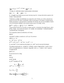 Propagarea Erorilor în Rezolvarea Sistemelor de Ecuații Liniare - Pagina 5
