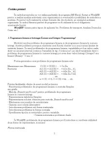 Proiect Pachete Soft - WinQSB - Pagina 2